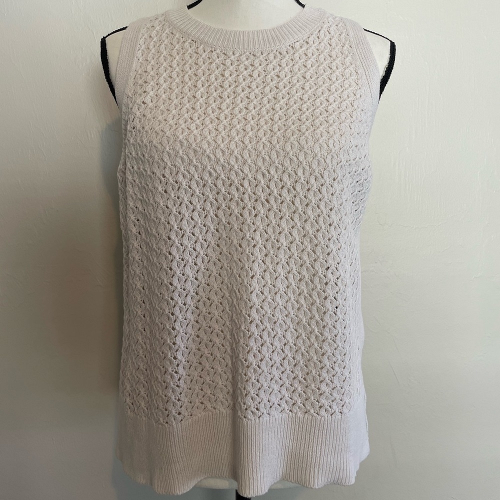 A New Day Cream Knit Tank Top.